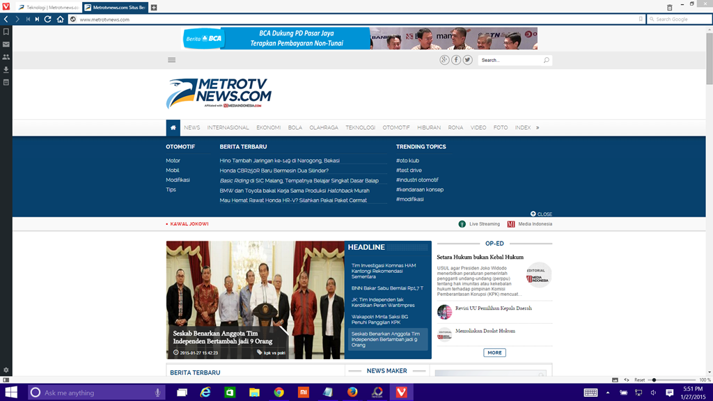 Vivaldi, Browser Baru Karya Mantan CEO Opera